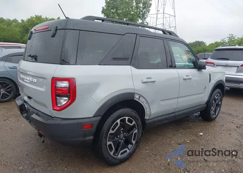 2023 Ford Bronco Sport Outer Banks из США, поврежденный, VIN 3FMCR9C61PRD19727